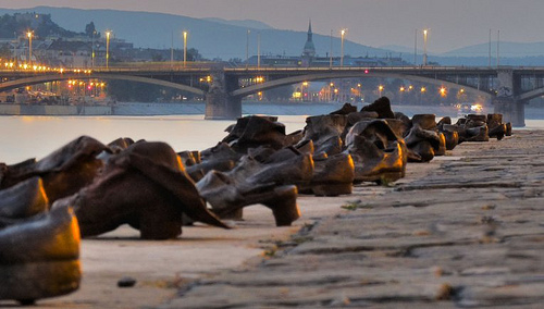 Shoe Memorial on Danube Promenade, Budapest