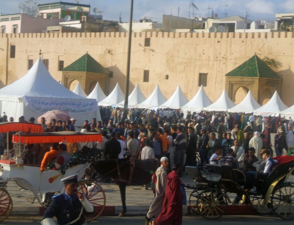 Souk in Meknes