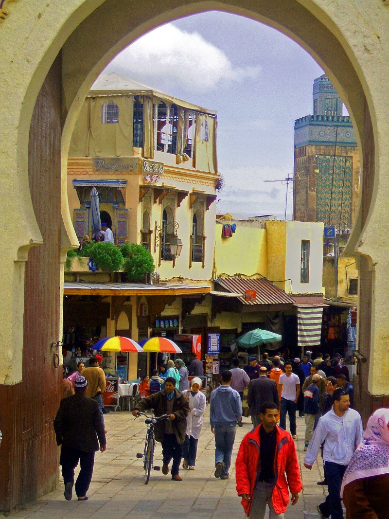 Souk in Fez