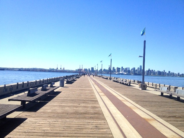 Burrard Dry Dock Pier, North Vancouver. 